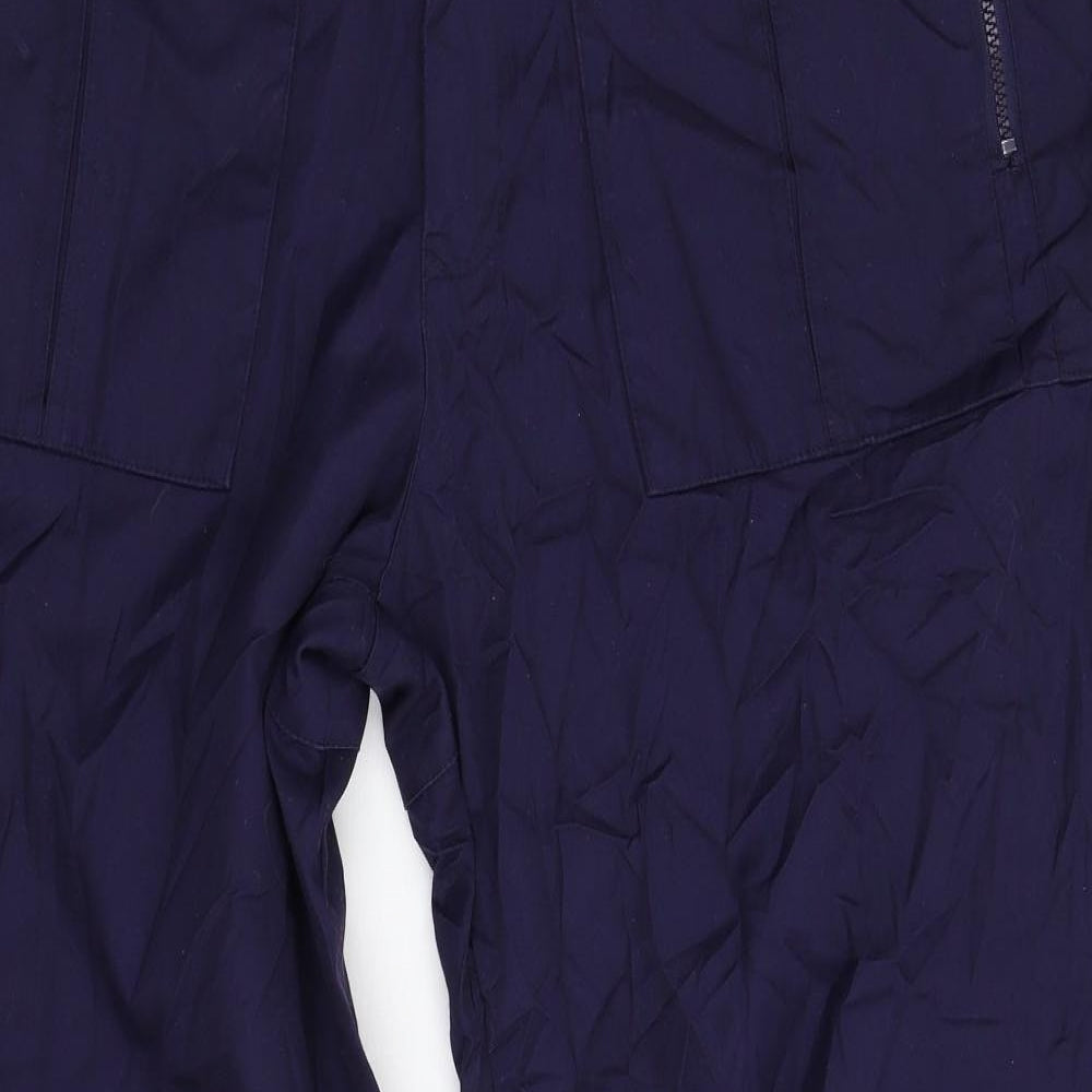 Blue Castle Mens Blue   Cargo Trousers Size 42 L32 in