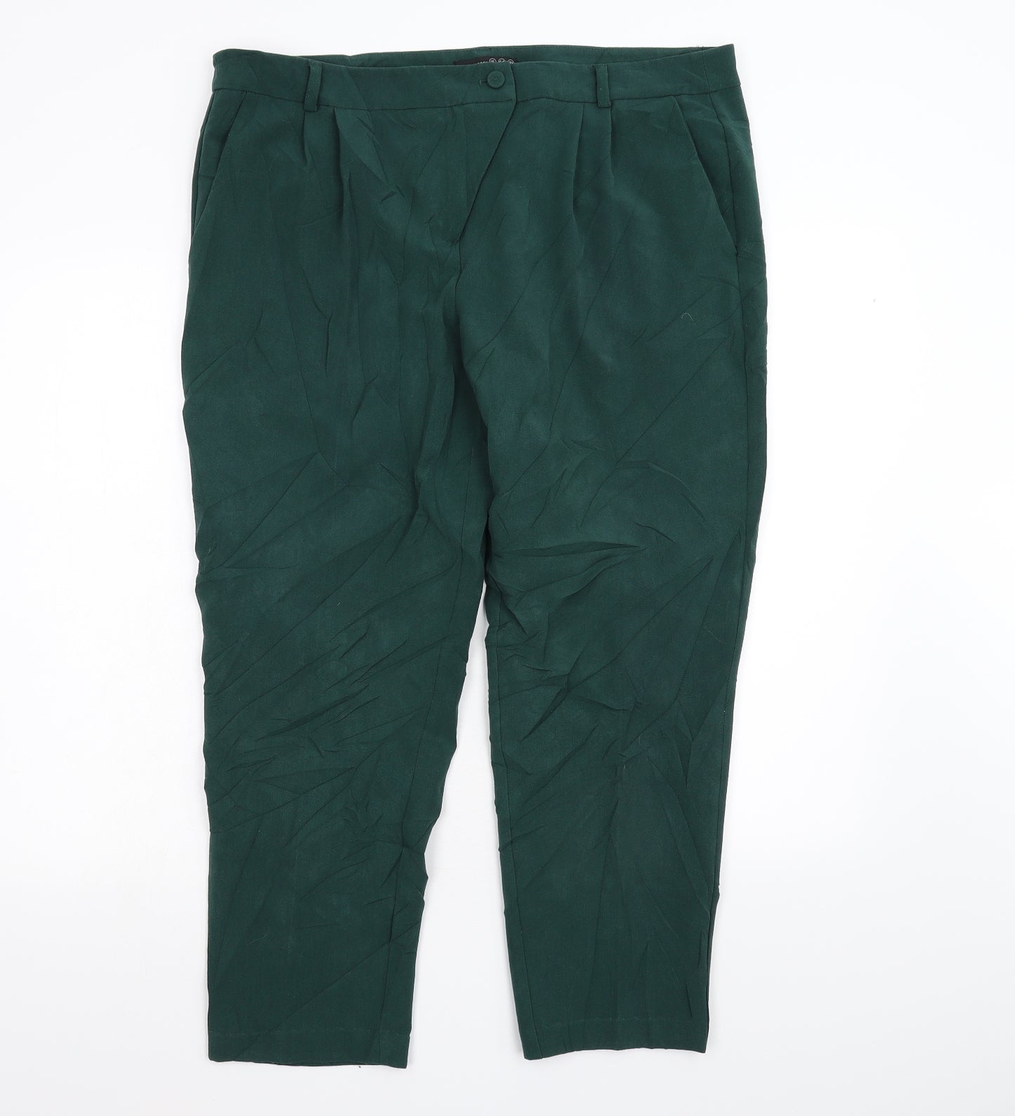 Primark Womens Green   Trousers  Size 16 L26 in