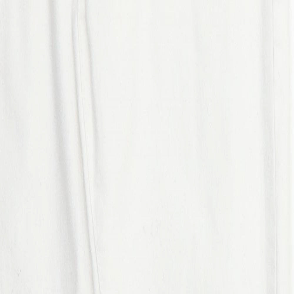 M&S Womens White   Jegging Jeans Size 10 L28 in