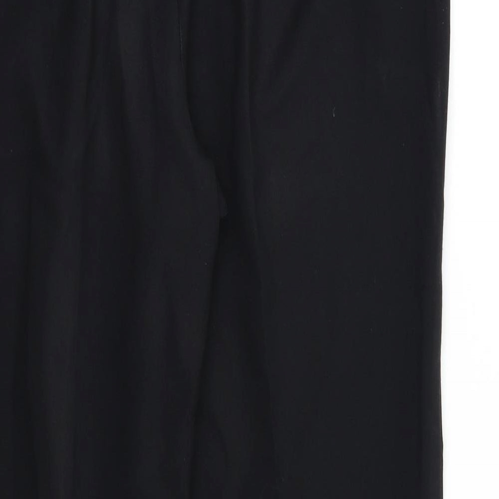 M&S Womens Black   Dress Pants Trousers Size 16 L21 in