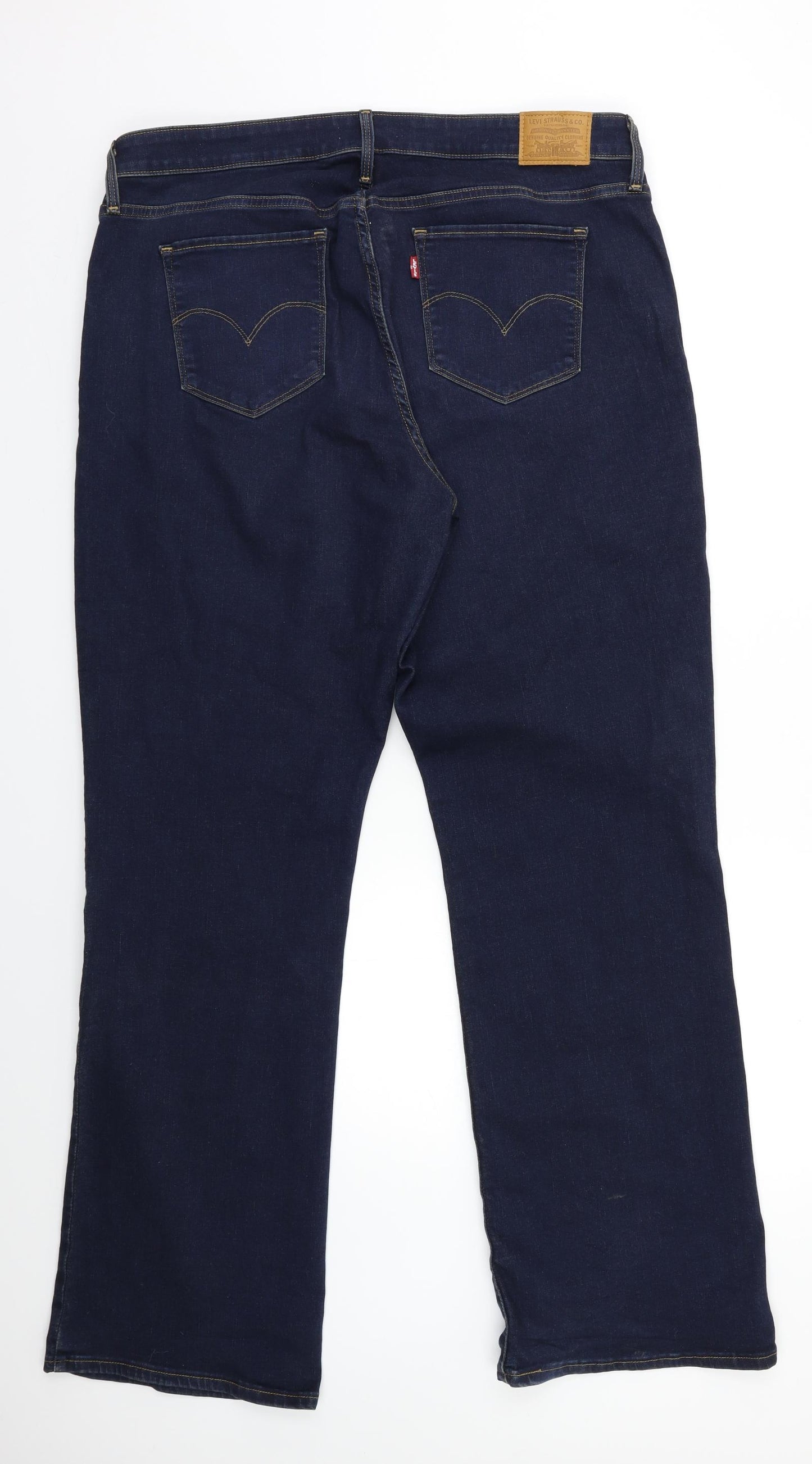 Levi's Womens Blue   Bootcut Jeans Size 20 L30 in