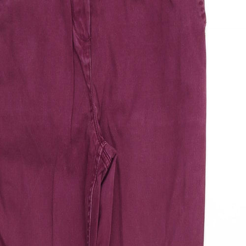 Per Una Womens Purple   Straight Jeans Size 12 L28 in