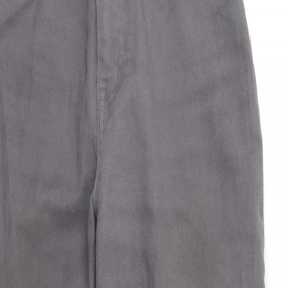 H&M Womens Grey   Tapered Jeans Size 10 L26 in