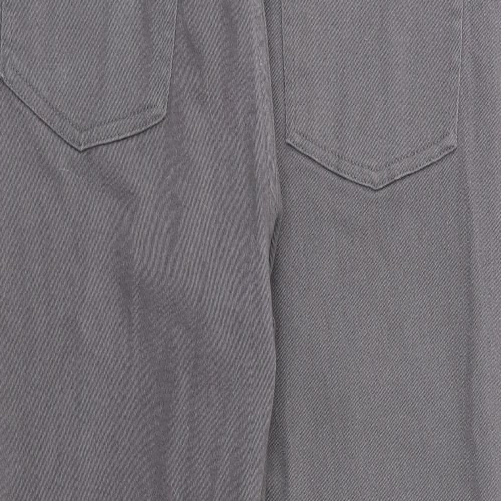 H&M Womens Grey   Tapered Jeans Size 10 L26 in