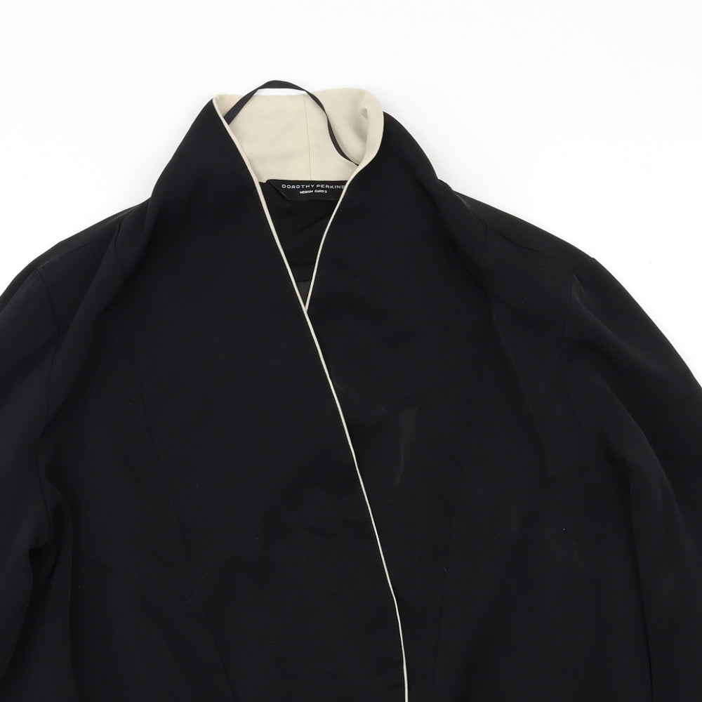 Dorothy Perkins Womens Black   Jacket Blazer Size M