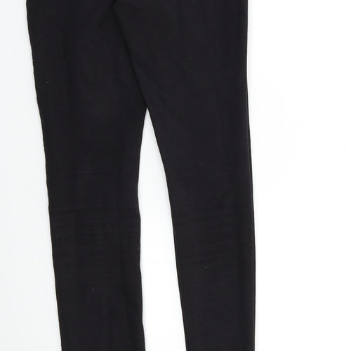 Denim & Co. Womens Black   Skinny Jeans Size 10 L30 in
