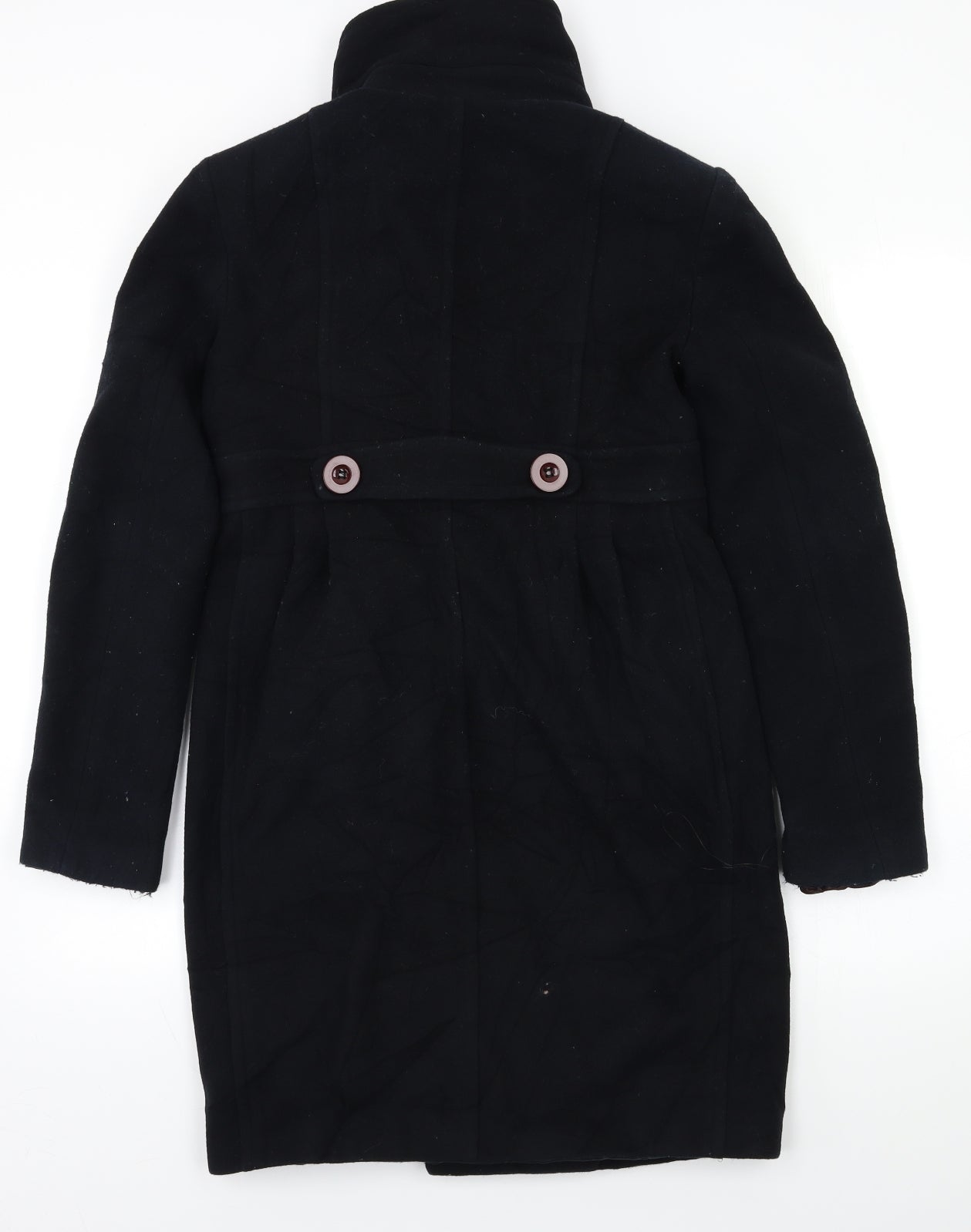 Tara Jarmon Womens Black   Pea Coat Coat Size 8