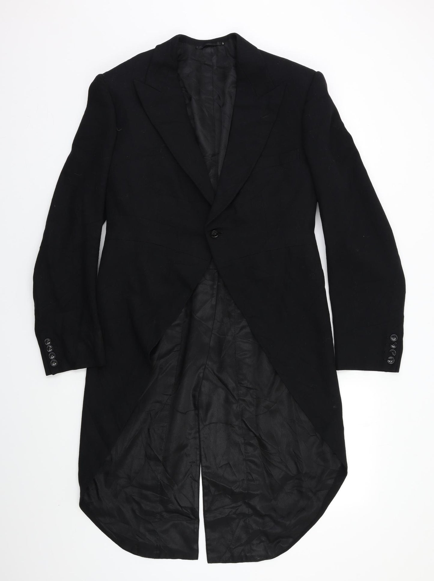 Moss Bros Mens Black   Jacket Blazer Size M