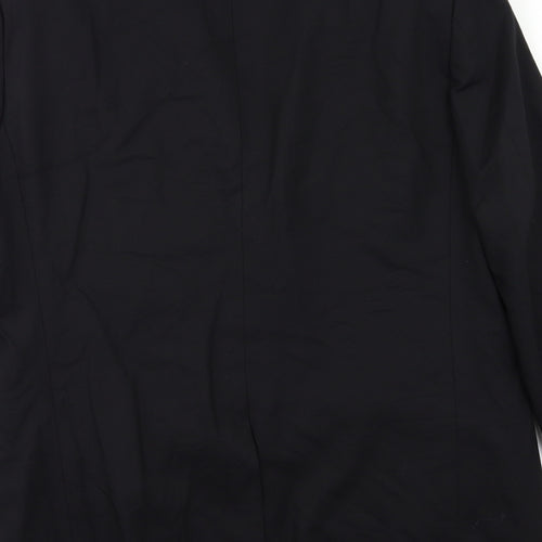 REMUS Mens Black   Jacket Blazer Size 44