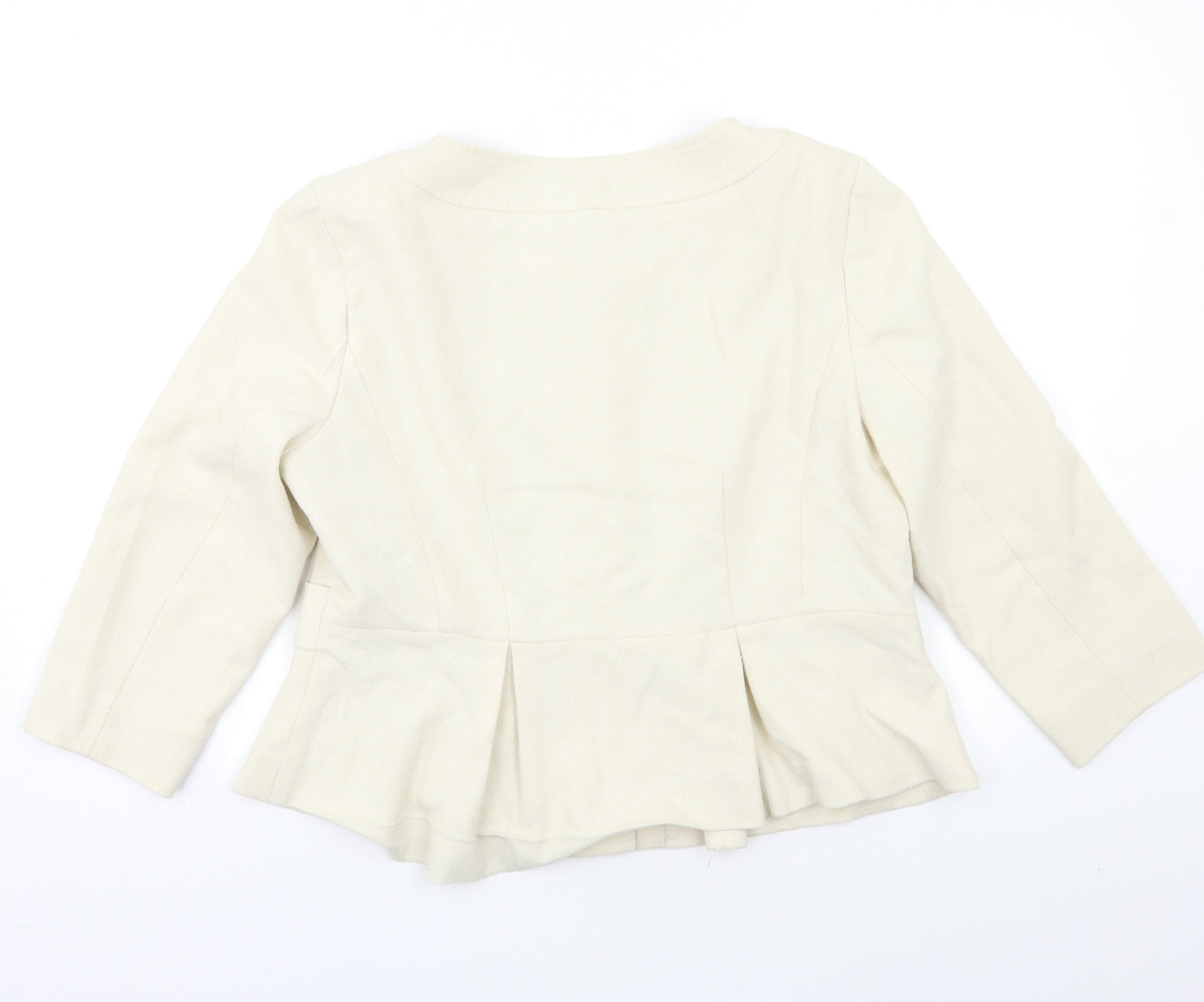 Papaya Womens Ivory   Jacket Blazer Size 18