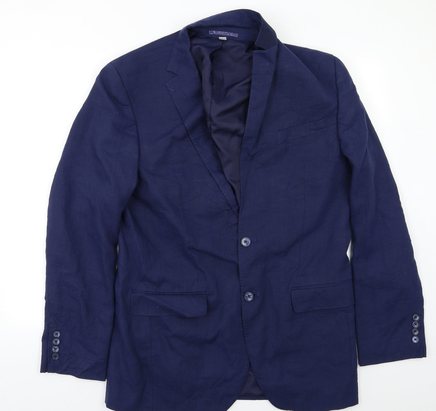 M&S Mens Blue   Jacket Blazer Size 40