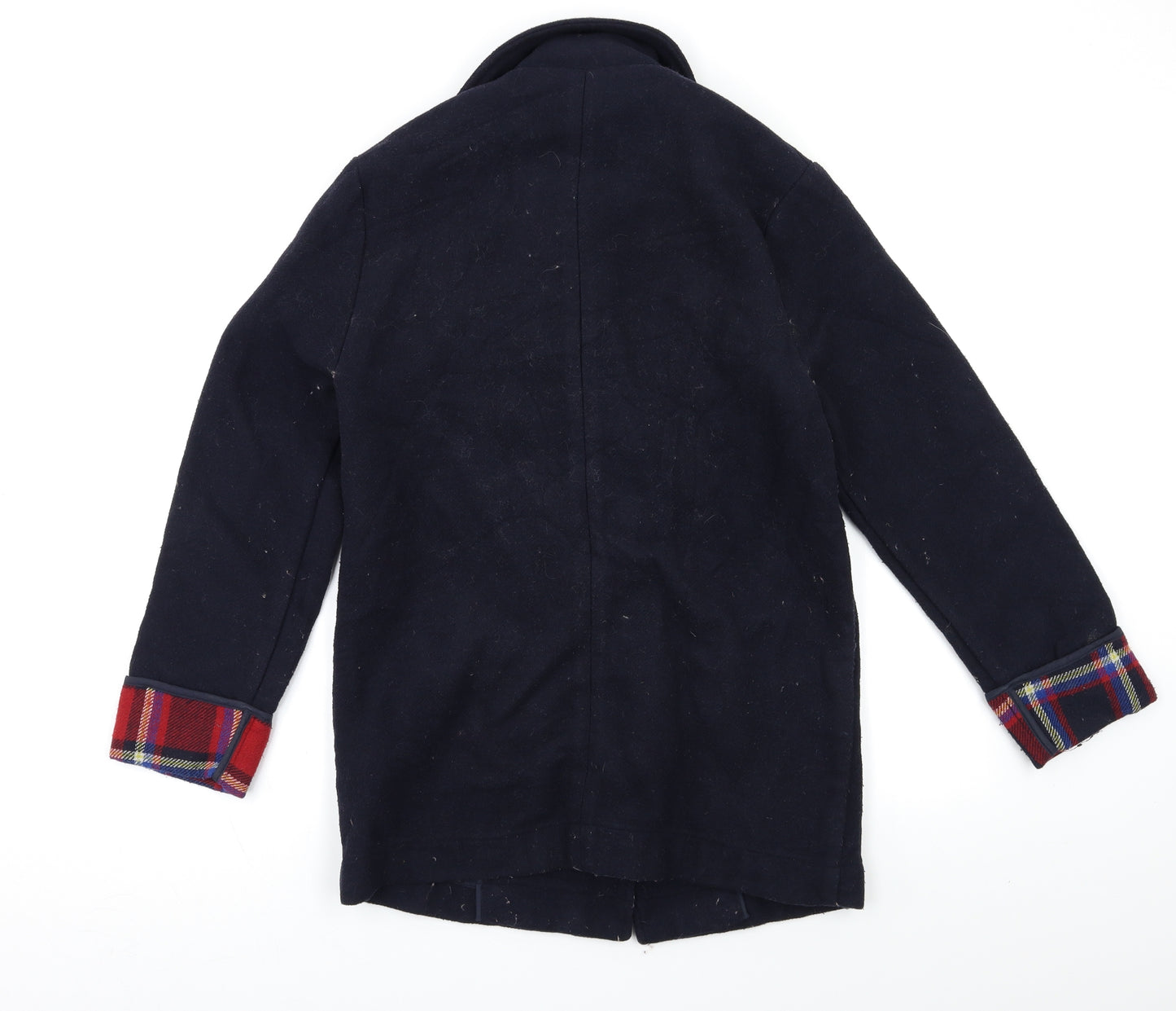 ASOS Womens Blue   Biker Coat Size 8