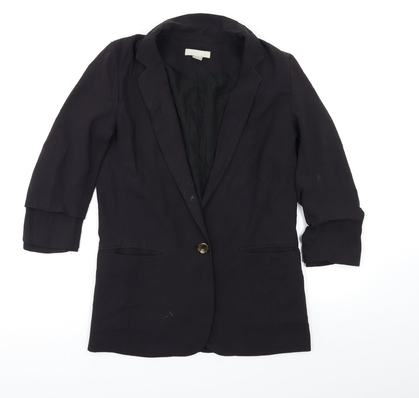 H&M Womens Black   Jacket Blazer Size S