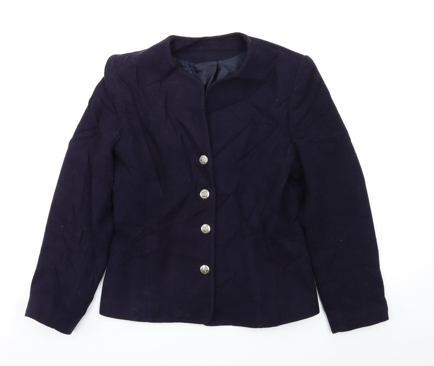 Preworn Womens Blue   Jacket Blazer Size 12