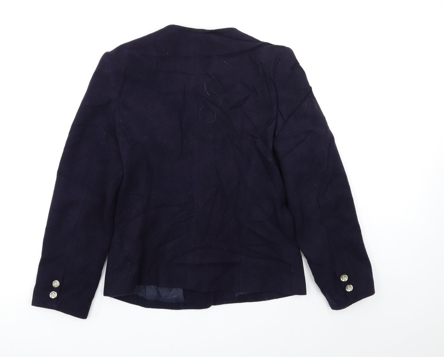 Preworn Womens Blue   Jacket Blazer Size 12