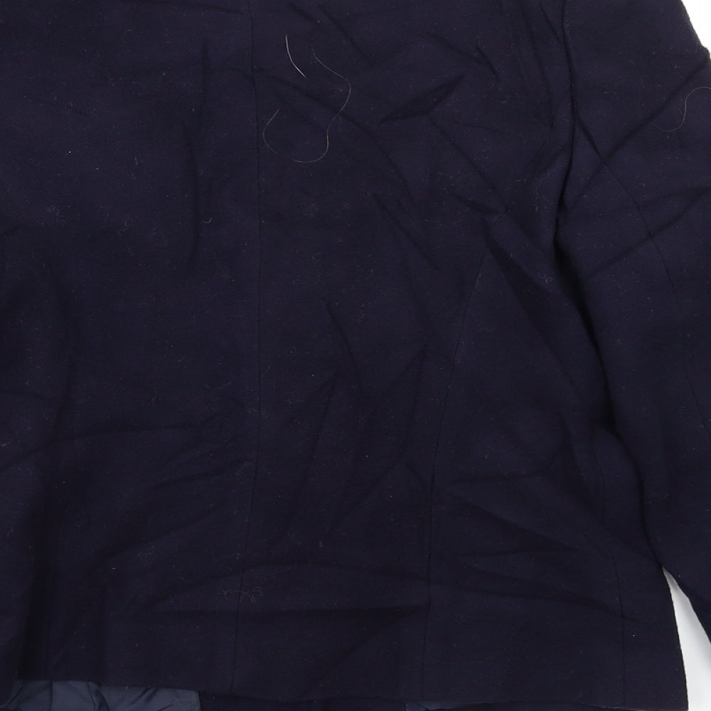 Preworn Womens Blue   Jacket Blazer Size 12