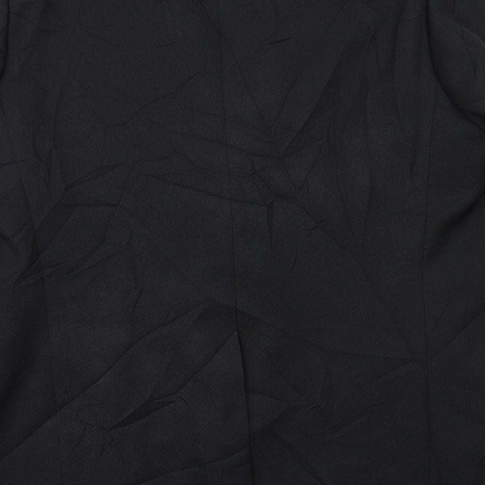 Preworn Mens Black   3 Piece Blazer Size 44