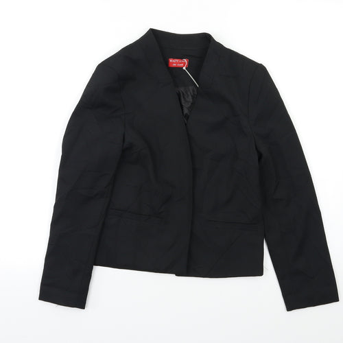 Beauty  Womens Black   Jacket Blazer Size 8