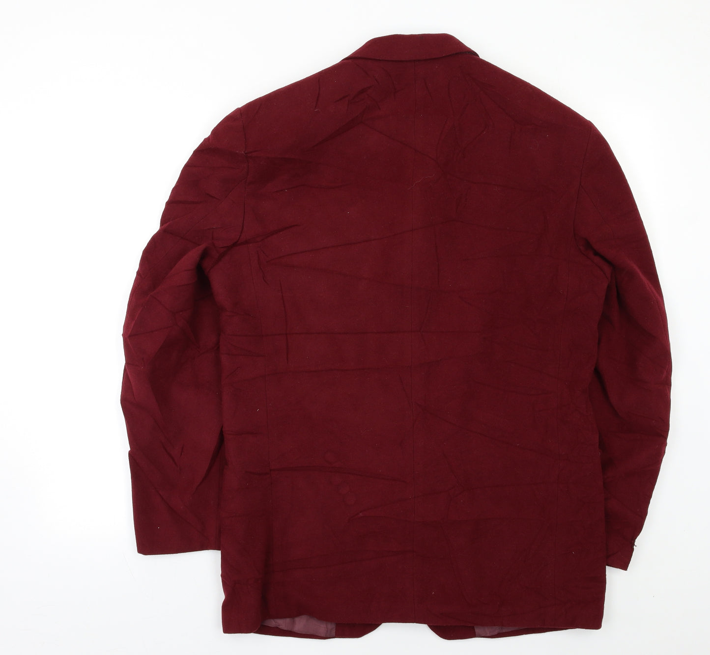 M&S Mens Red   Jacket Blazer Size 40