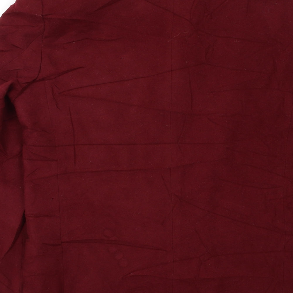 M&S Mens Red   Jacket Blazer Size 40