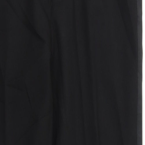 Preworn Womens Black   Dress Pants Trousers Size 32 L30 in