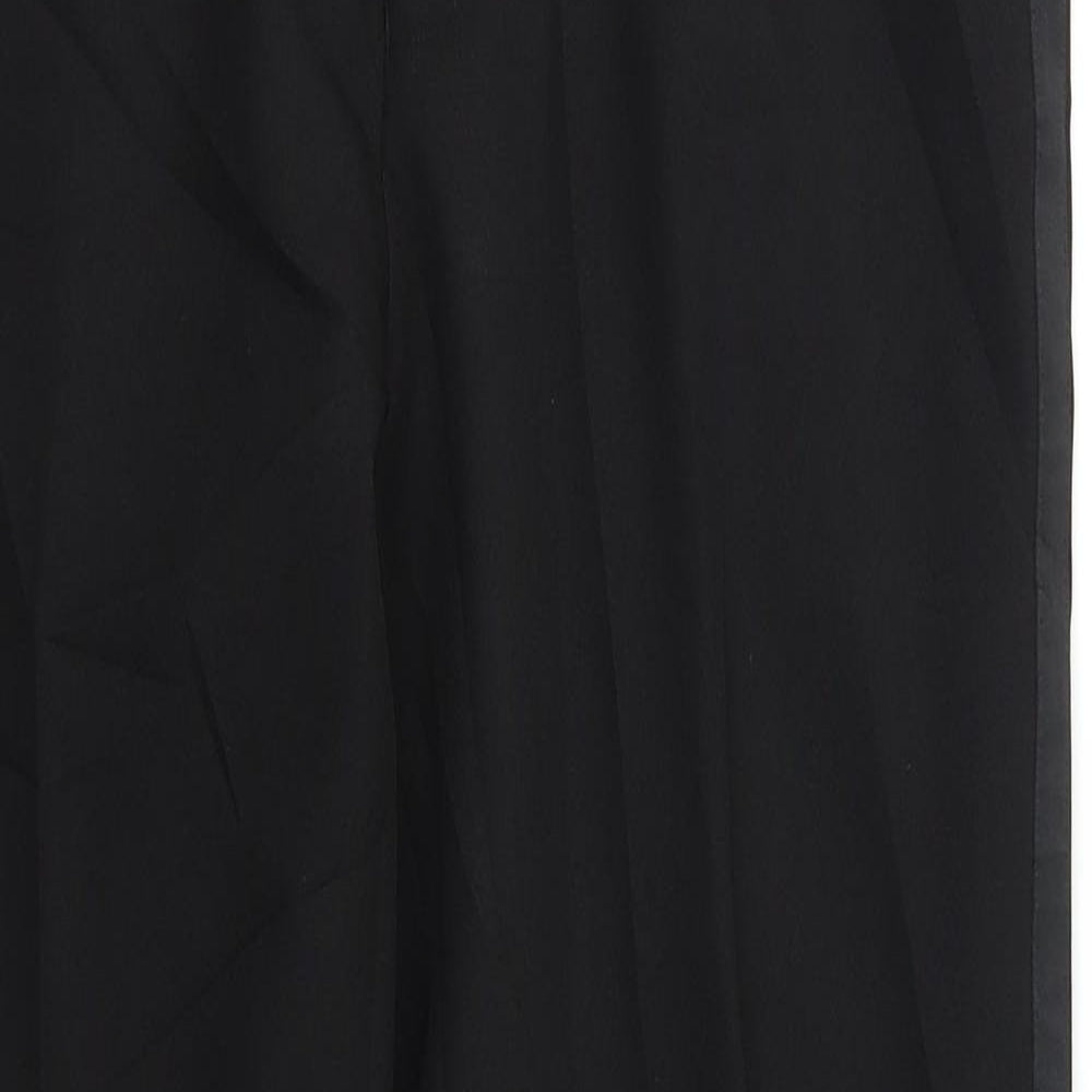 Preworn Womens Black   Dress Pants Trousers Size 32 L30 in