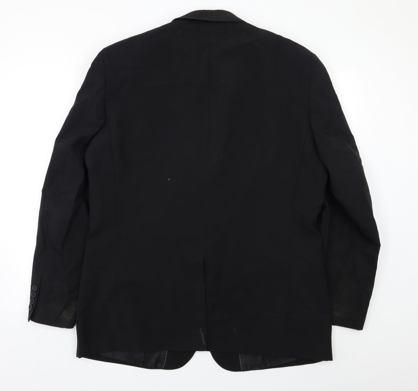 TU Mens Black   Jacket Blazer Size 44