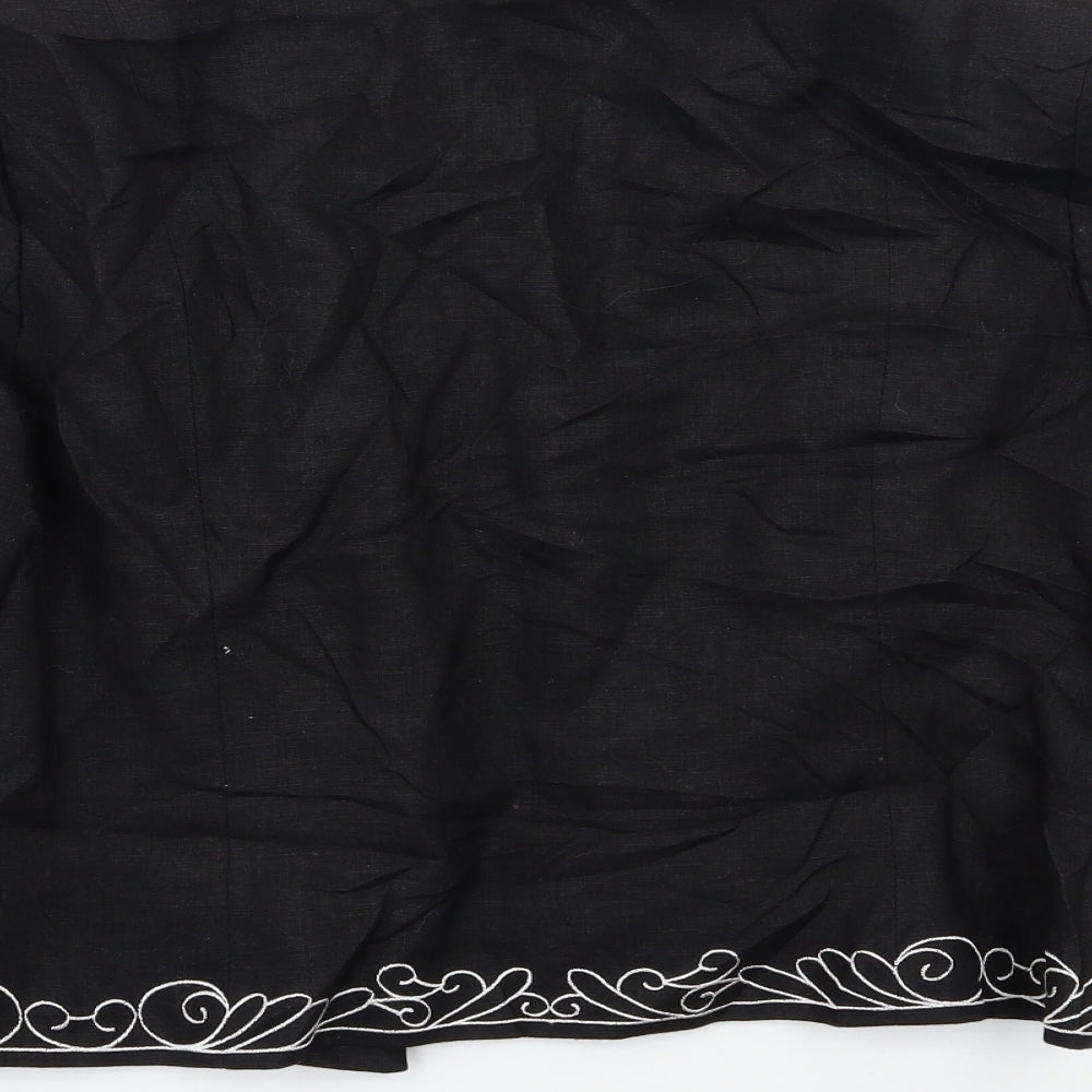 EAST Womens Black   Jacket Blazer Size 16