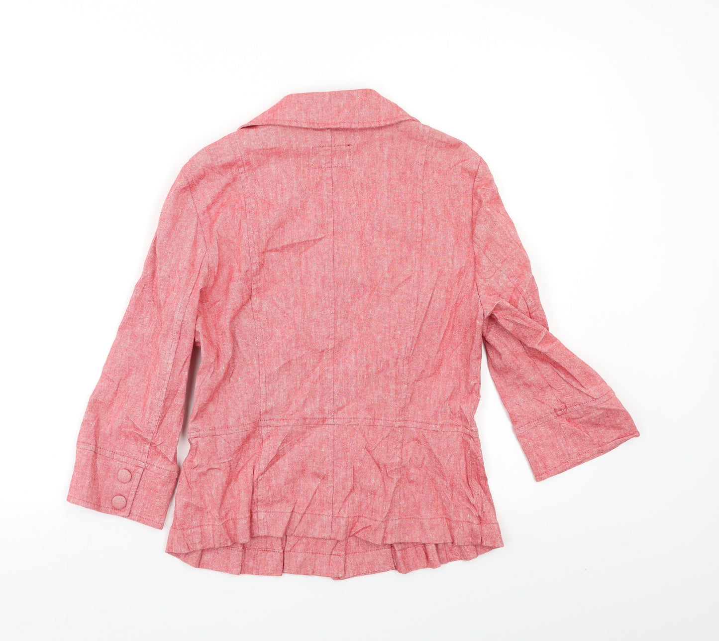 Per Una Womens Red   Jacket Blazer Size 10