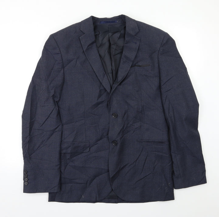 Cedar Wood State Mens Blue   Jacket Blazer Size 40