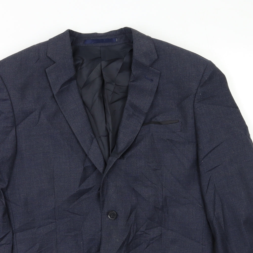 Cedar Wood State Mens Blue   Jacket Blazer Size 40