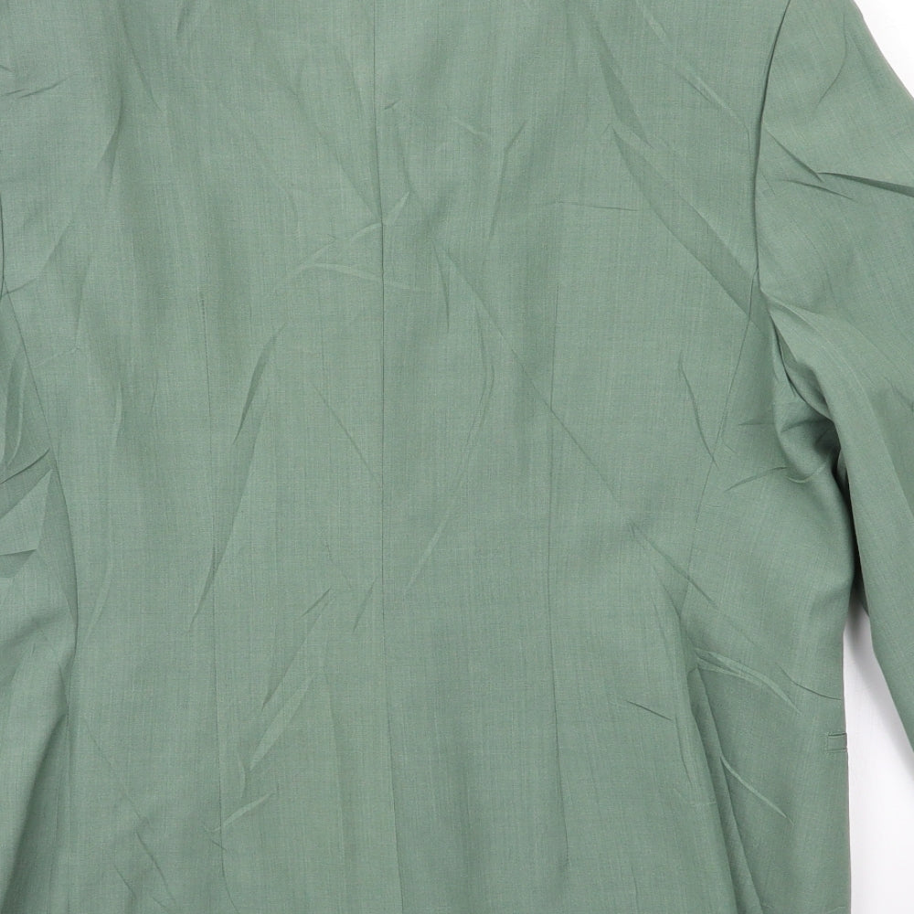 JOSEPh JANARD Womens Green   Jacket Blazer Size 16