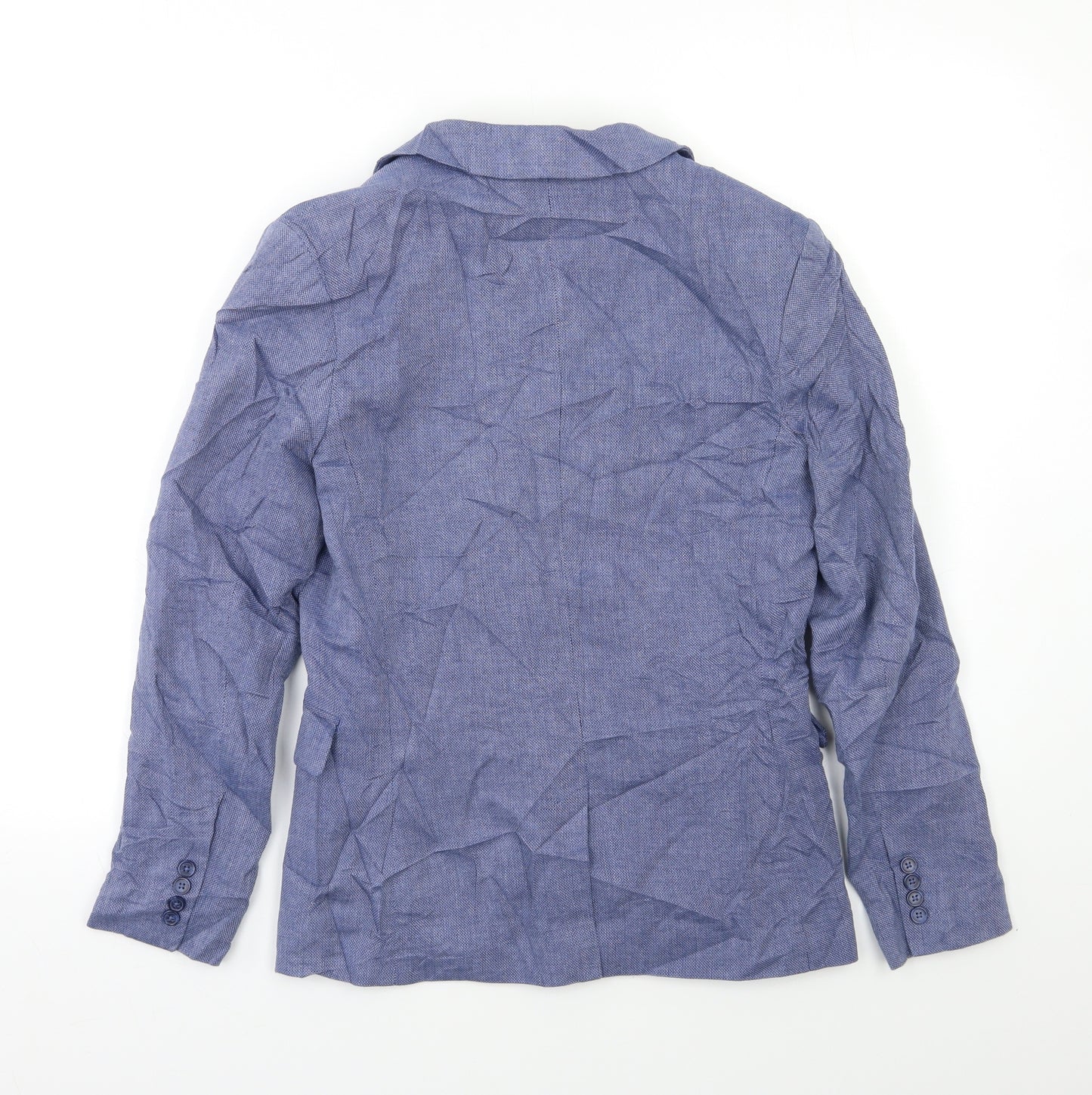 H&M Womens Blue   Jacket Blazer Size S