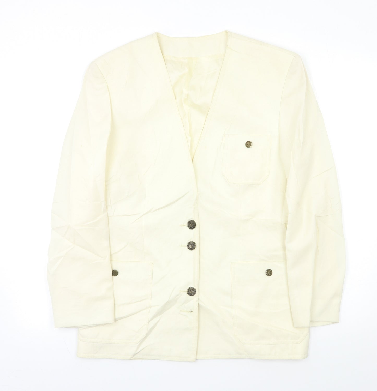 St Michael Womens Ivory   Jacket Blazer Size 12