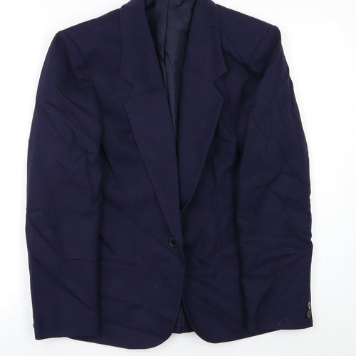 Preworn Womens Blue   Kimono Blazer Size S