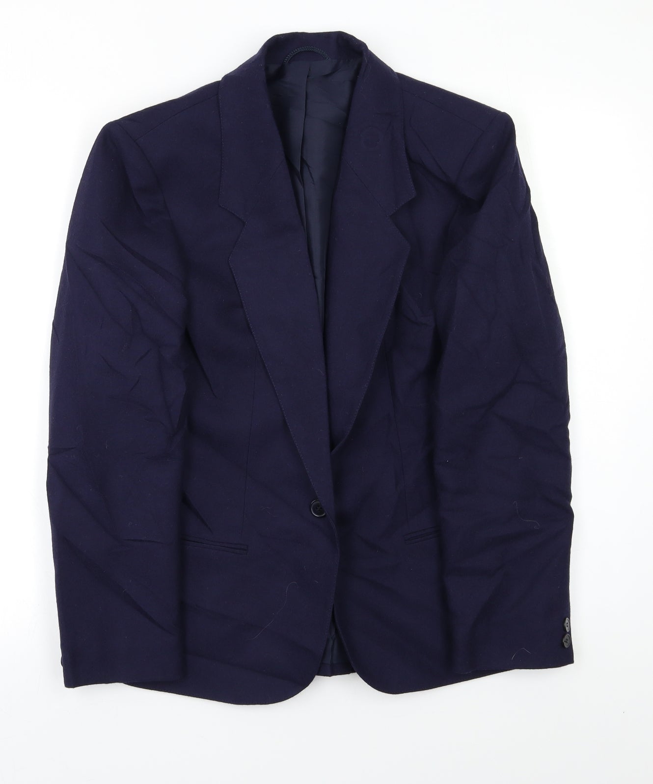 Preworn Womens Blue   Kimono Blazer Size S