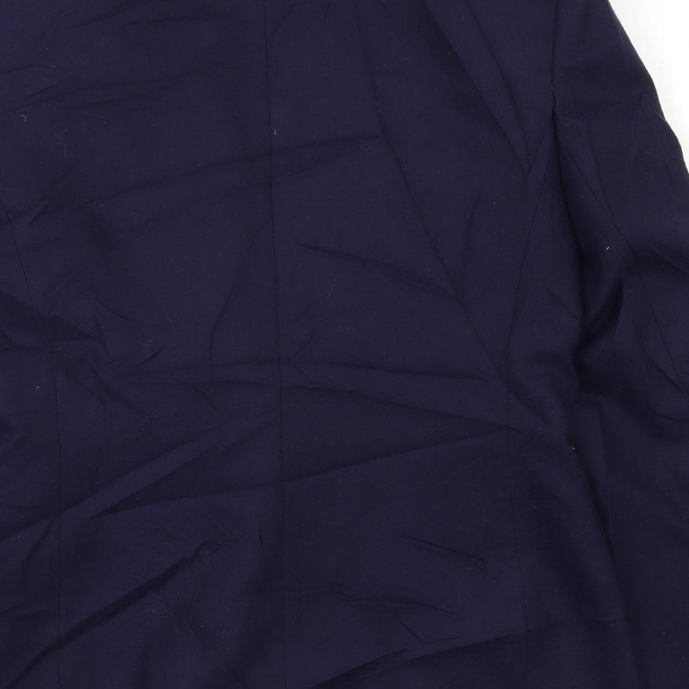 Preworn Womens Blue   Kimono Blazer Size S
