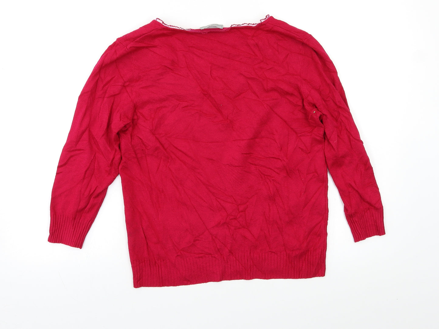 Preworn Womens Pink   Pullover Jumper Size 14