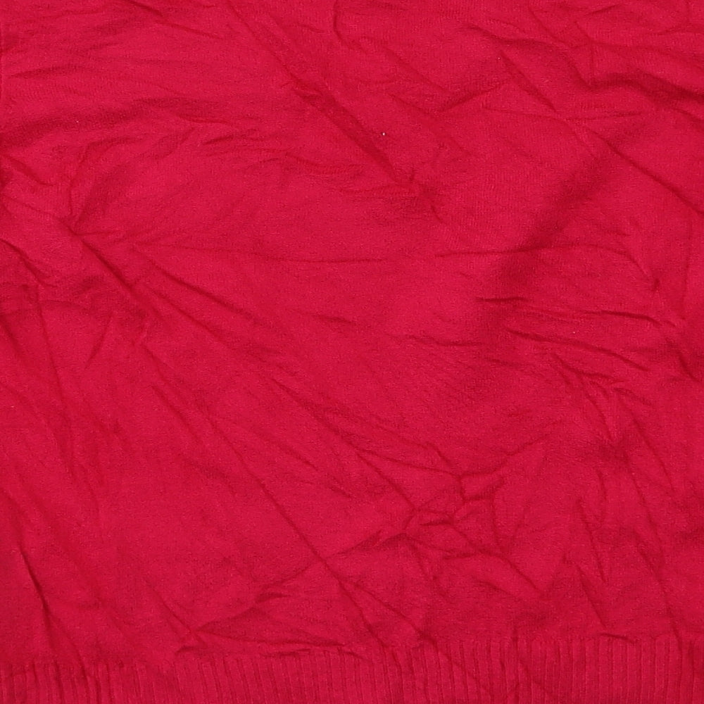 Preworn Womens Pink   Pullover Jumper Size 14