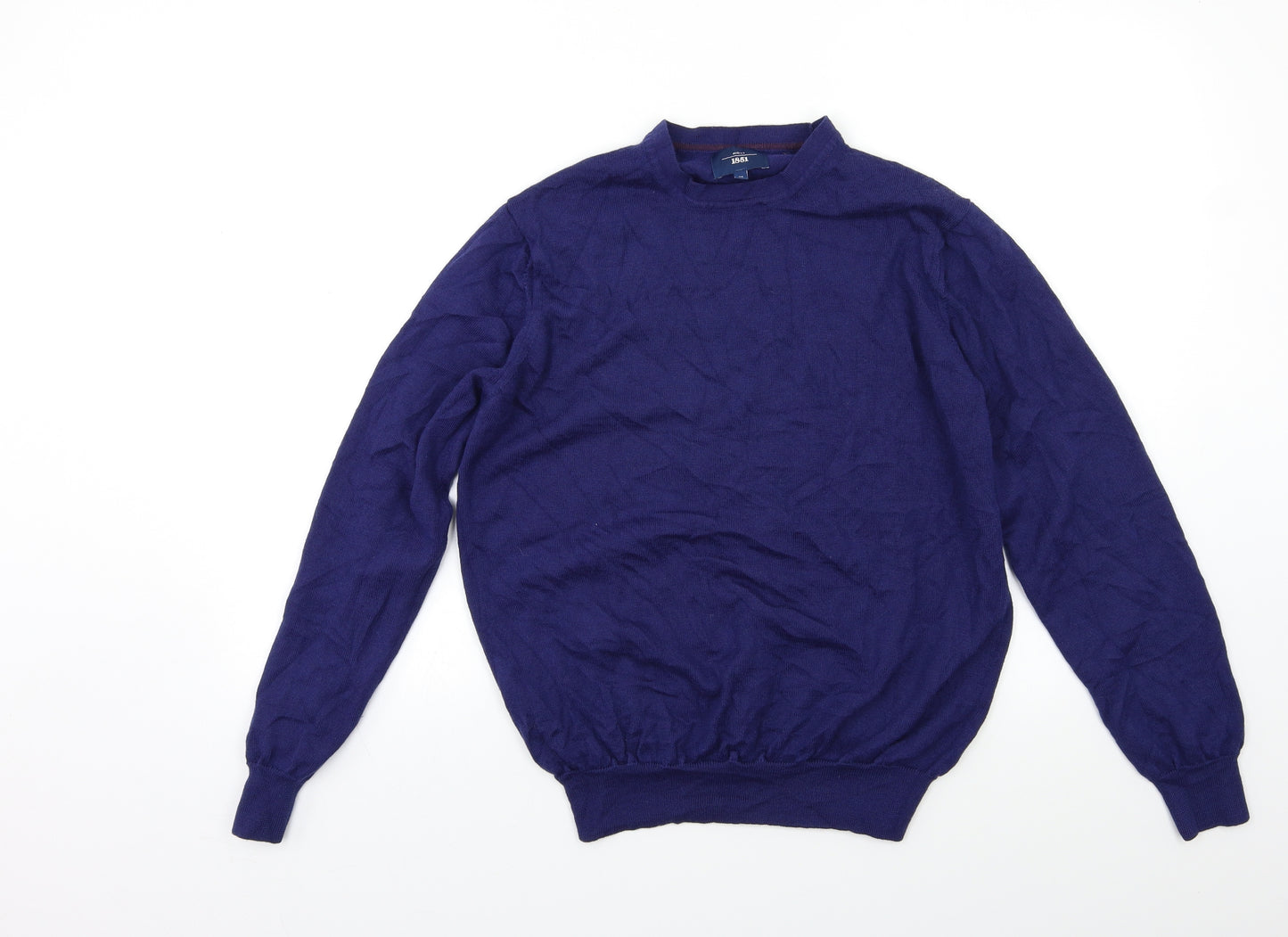 Moss Mens Blue   Pullover Jumper Size M