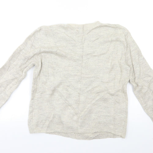 George Womens Beige   Pullover Jumper Size 8