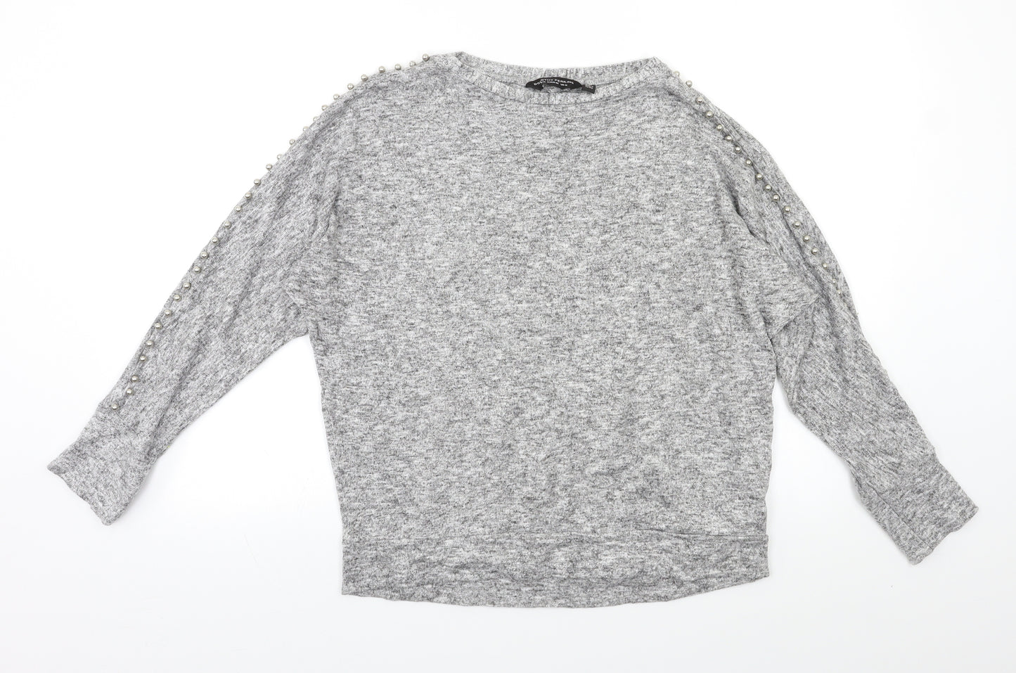Dorothy Perkins Womens Grey   Pullover Jumper Size 14