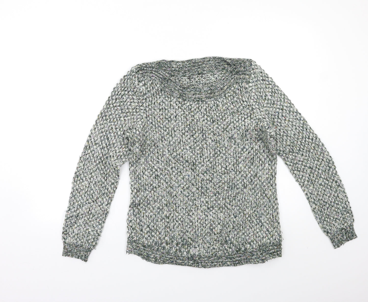 M&Co Womens Green   Pullover Jumper Size 12