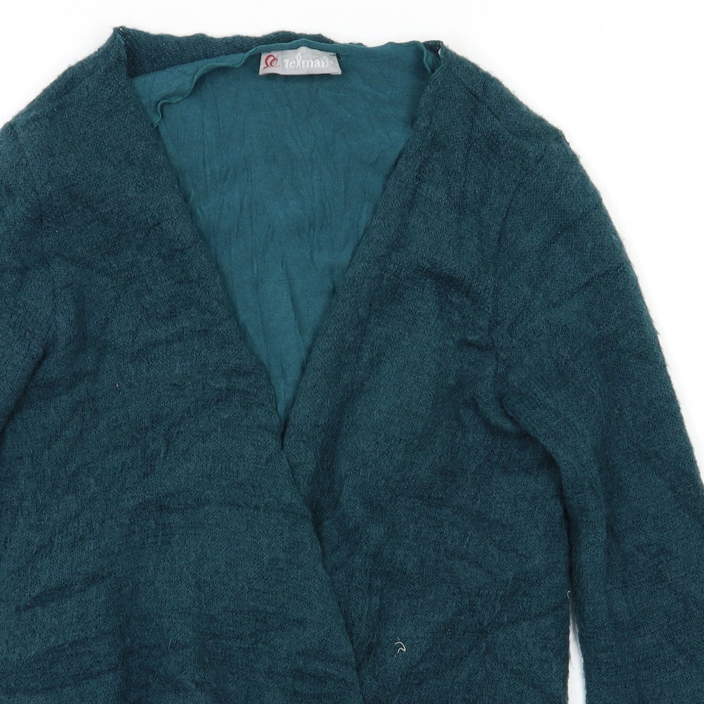 texmaix Womens Green   Cape Jumper Size 14