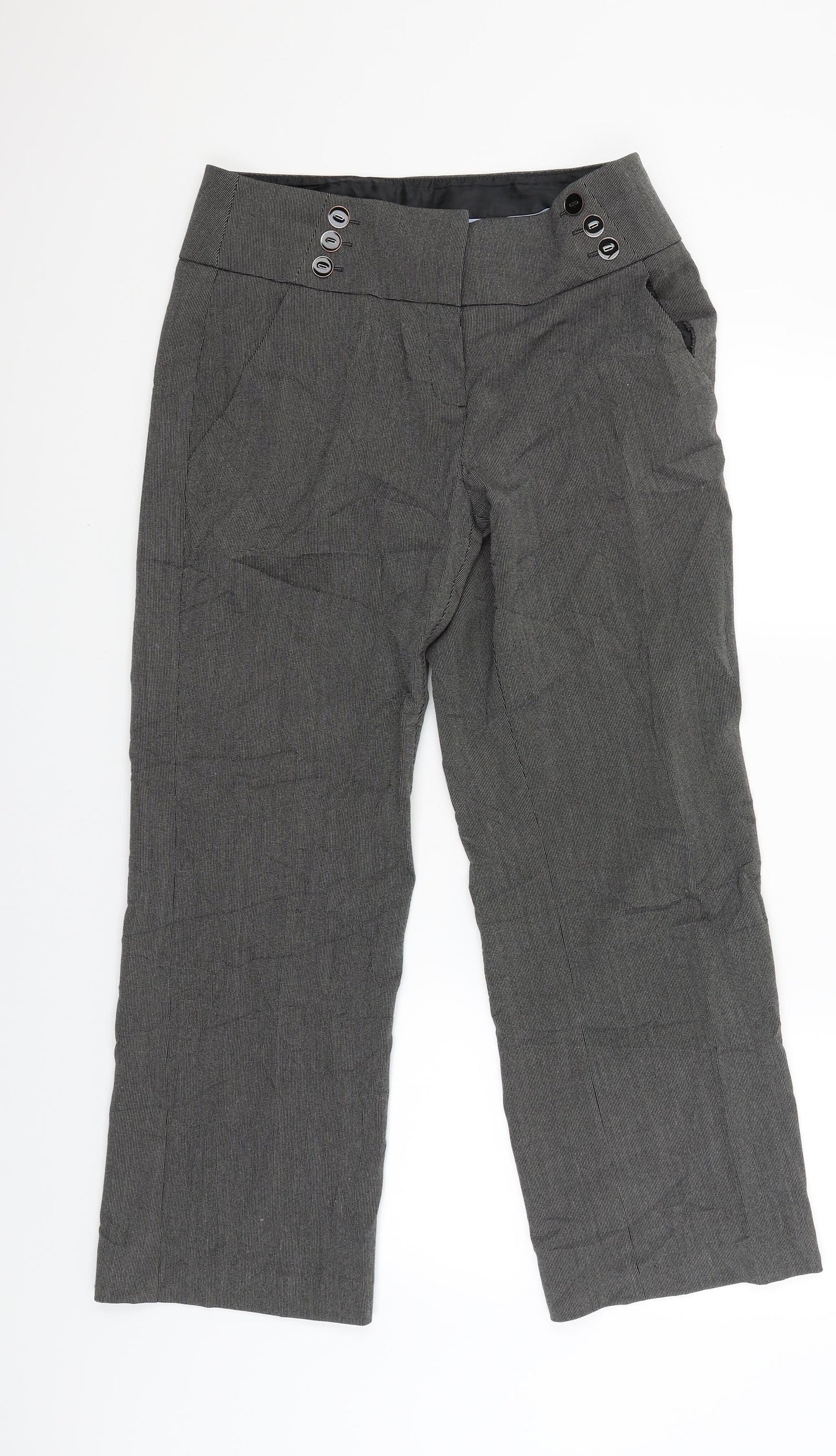 Marks and Spencer Womens Black   Trousers  Size 12 L27 in