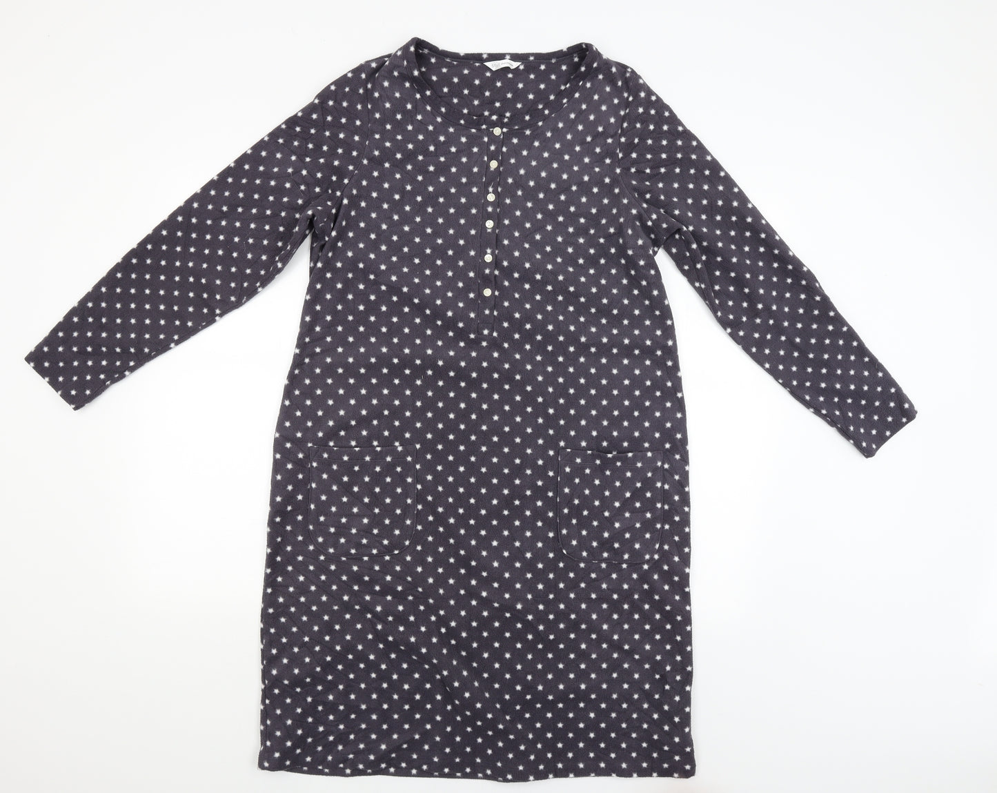 M&S Womens Grey   Cardigan Jumper Size 14