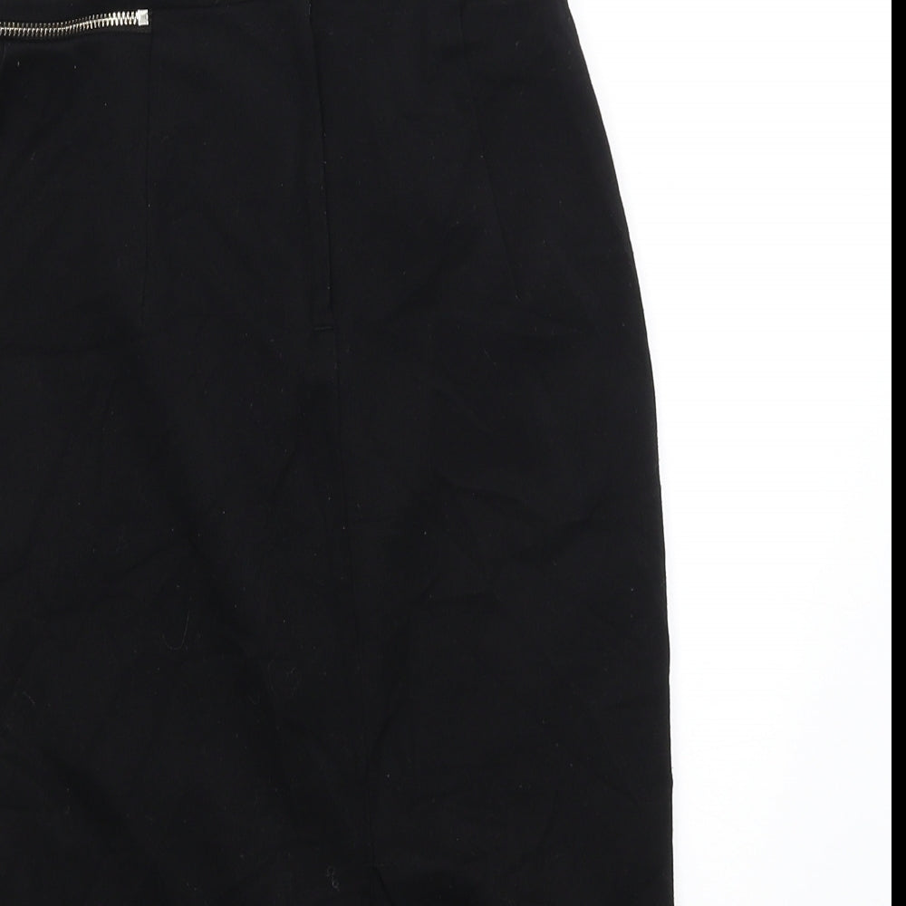 H&M Womens Black   Straight & Pencil Skirt Size 6