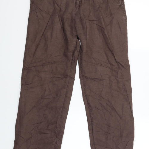 Vacknox  Womens Brown   Chino Trousers Size 36 L31 in