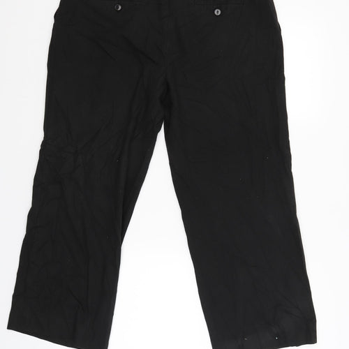 NEXT Womens Black   Trouser Suit Suit Trousers Size 14 L25 in