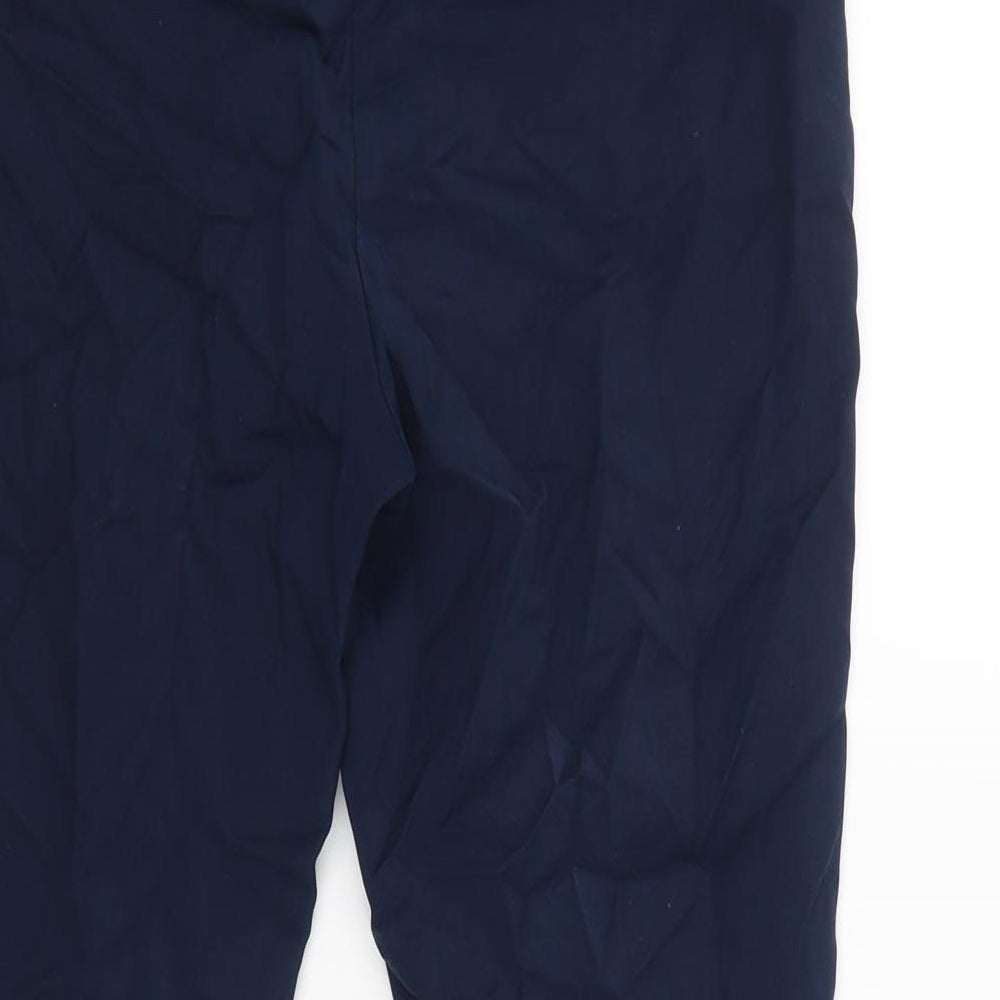 NEXT Womens Blue   Cargo Trousers Size 8 L22 in